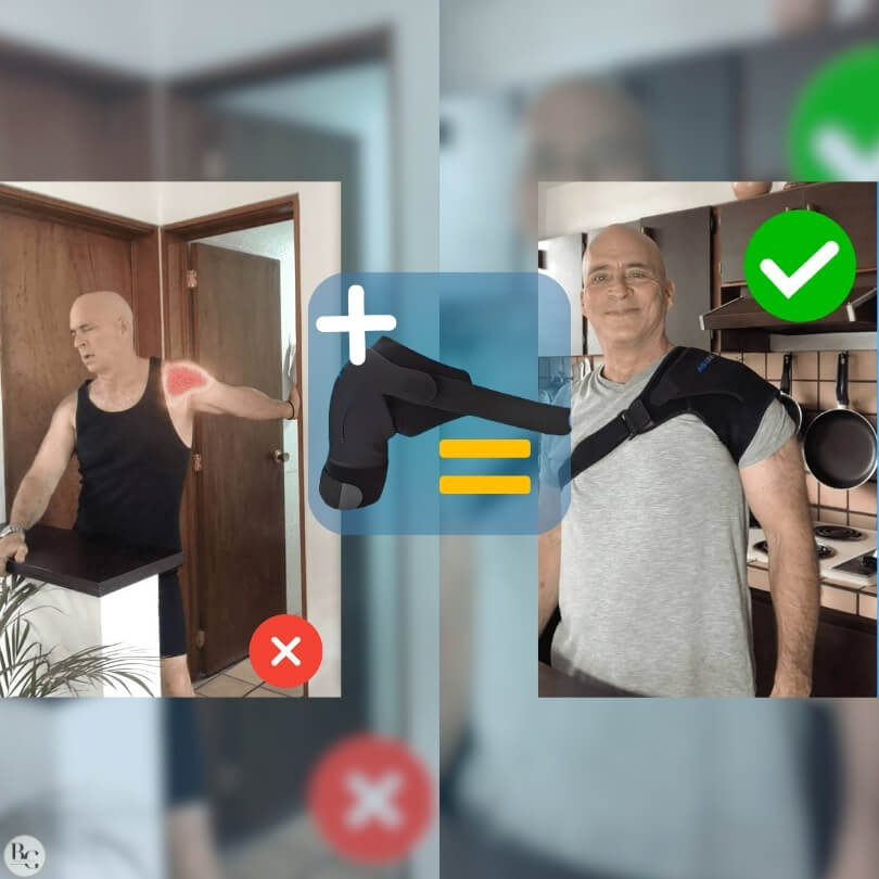 ShoulderFlex® - Soporte De Compresión ➕ Parches Para El Dolor Articular