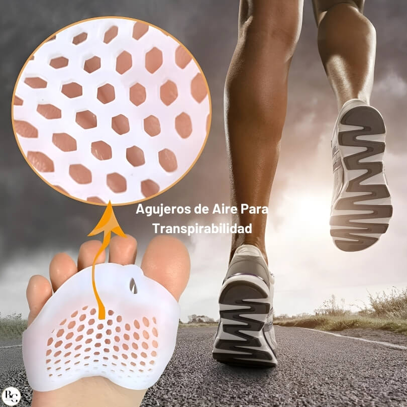 PieZen™ Almohadillas Metatarsianas Para Juanetes (2 Pares)