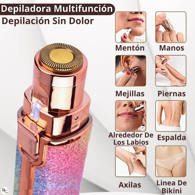 Depiladora ByeBellos2en1™ ➕ Lápiz de Maquillaje 4En1