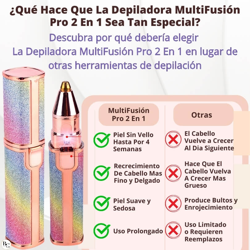 Depiladora ByeBellos2en1™ ➕ Lápiz de Maquillaje 4En1