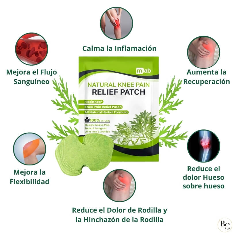 [OFERTA ESPECIAL] KneeRelief™️: Parches Naturales Para El Dolor De Rodilla