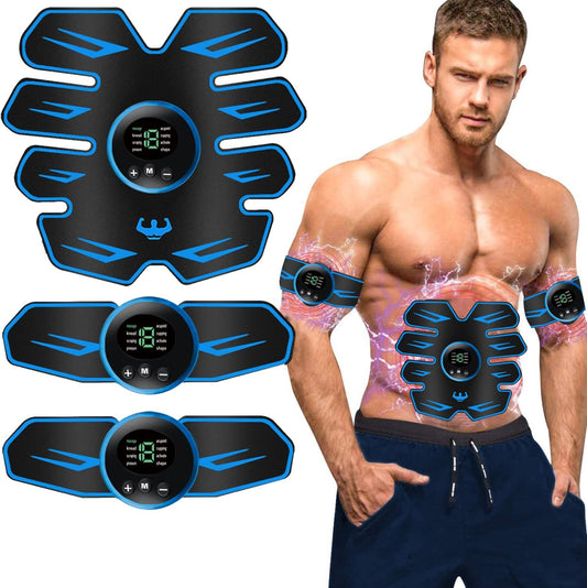 Electroestimulador EMS™ - Pack Abdominales, Brazos y Muslos.